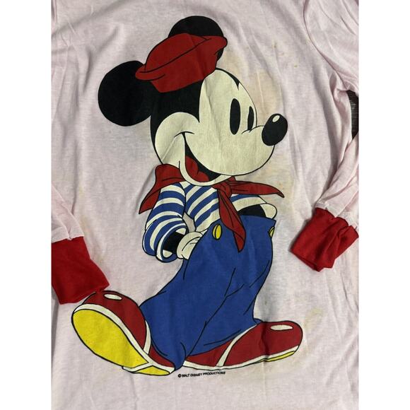 Vintage Walt Disney World Minnie Mouse Sleep Night Shirt Womens Large - Picture 4 of 10
